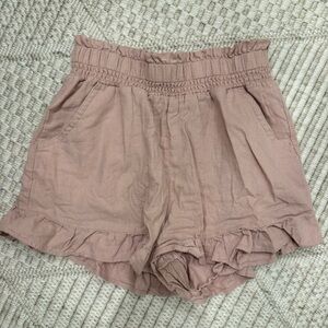 Vanilla Star High Waist Mauve Shorts